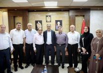 طقاطقة يستقبل رئيس لجنة زكاة طولكرم المركزية ومدير مستشفى الاسراء التخصصي