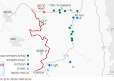 "الخيط القرمزي".. جدار فصل جديد يهدد محافظة طوباس والأغوار الشمالية