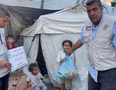 "زاد كردستان".. مبادرة إنسانية جديدة لإغاثة نازحي غزة