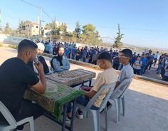 مدرسة فرخه الثانوية المختلطة تستقبل رئيس مجلس قروي فرخه مصطفى حماد