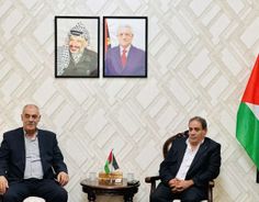 مسير أعمال محافظ بيت لحم ومنسق القوى السياسية يلتقي وفداً قيادياً من النضال الشعبي