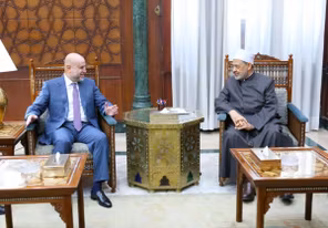 الهباش يطلع شيخ الأزهر على المخاطر المحدقة بالقدس والأقصى نتيجة الاعتداءات الإسرائيلية