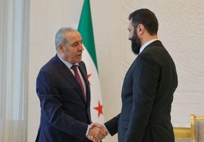 الشيخ يبحث مع الرئيس السوري آخر التطورات بالمنطقة