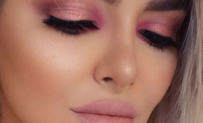 مكياج زفاف وردي وراقي لحفلات زفاف شهر أكتوبر