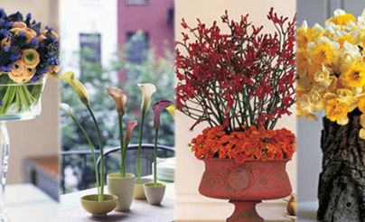 نصائح لاستخدام الزهور داخل ديكور المنزل بصورة مميزة